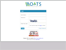 Tablet Screenshot of oatspayroll.com